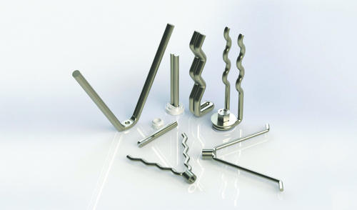 refractory anchors collection in stainless steel