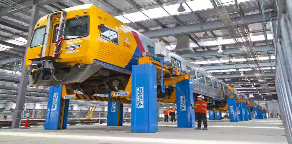 Railway Industry Manufacturing Coach View